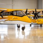 Electra EL-2 Goldfinch hybrid-electric eSTOL aircraft in hangar