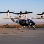 Joby Aviation S4 eVTOL aircraft at Edwards Air Force Base